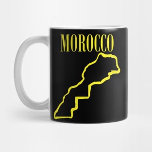 Vibrant Morocco Africa: Unleash Your 90s Grunge Spirit! Mug